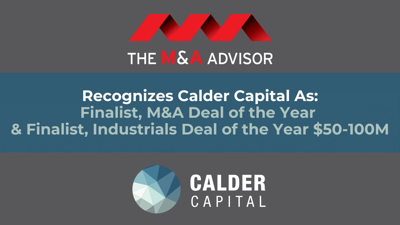 M&A Advisor - Calder Capital V3