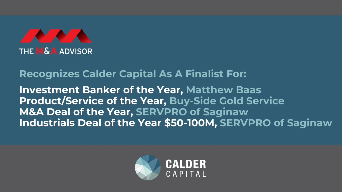 M&A Advisor - Finalist 4 Categories